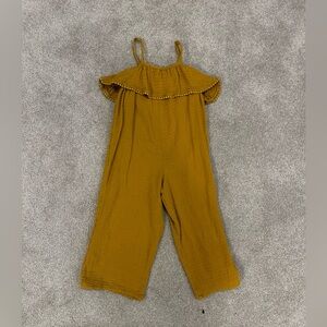Old Navy Mustard Kids One Piece Jump Suit